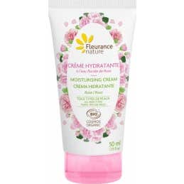 Fleurance Nature Crème Hydratante À L'Eau Florale De Rose 50ml