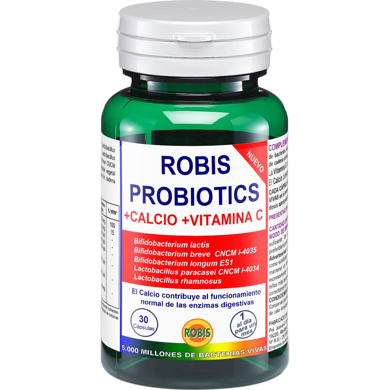 Robis Probiotics 625mg 30caps