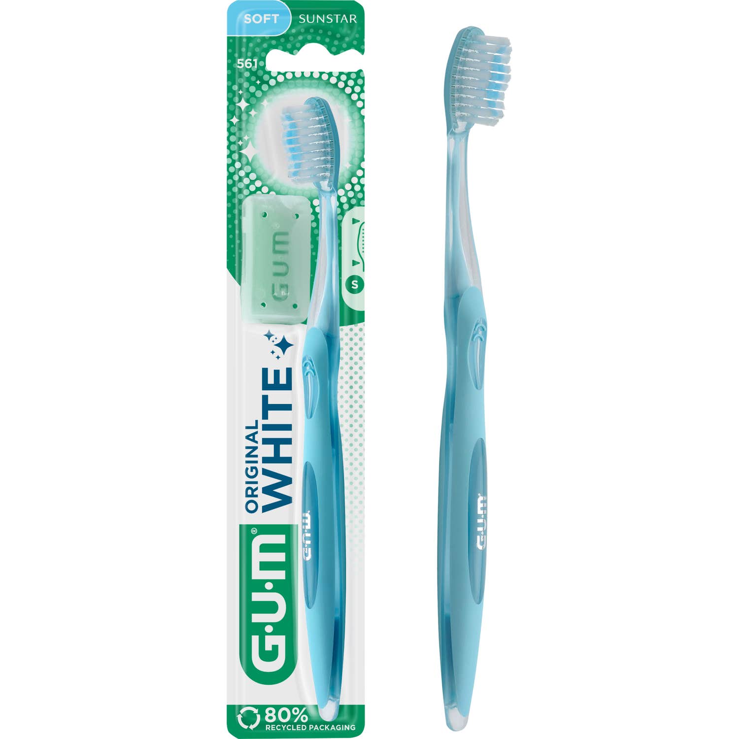 GUM Original White Brosse à Dents Souple