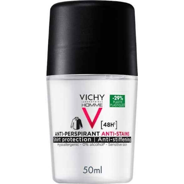 Vichy Déodorant Anti Transpirant Anti Traces Protection Chemise 50 ml