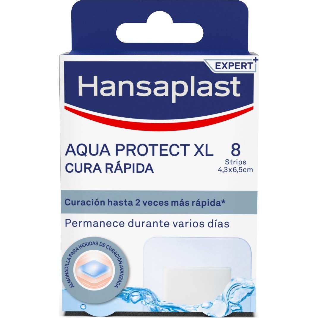Hansaplast Aqua Protect XL 8 Pansements