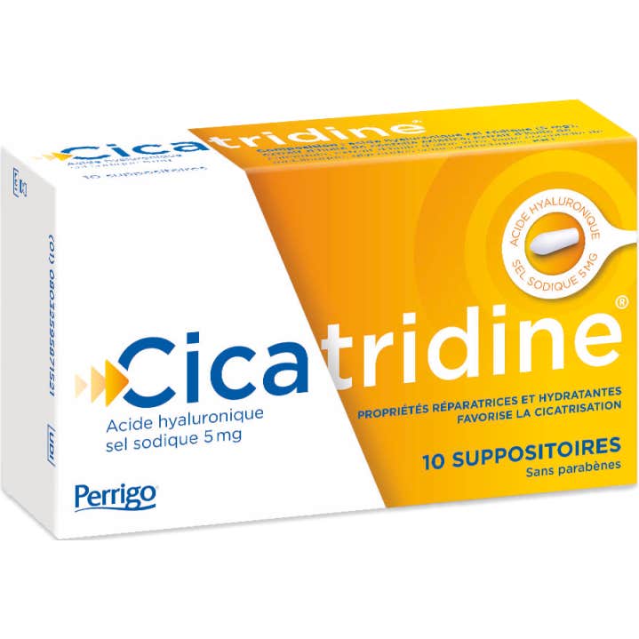 Cicatridine 10 Suppositoires
