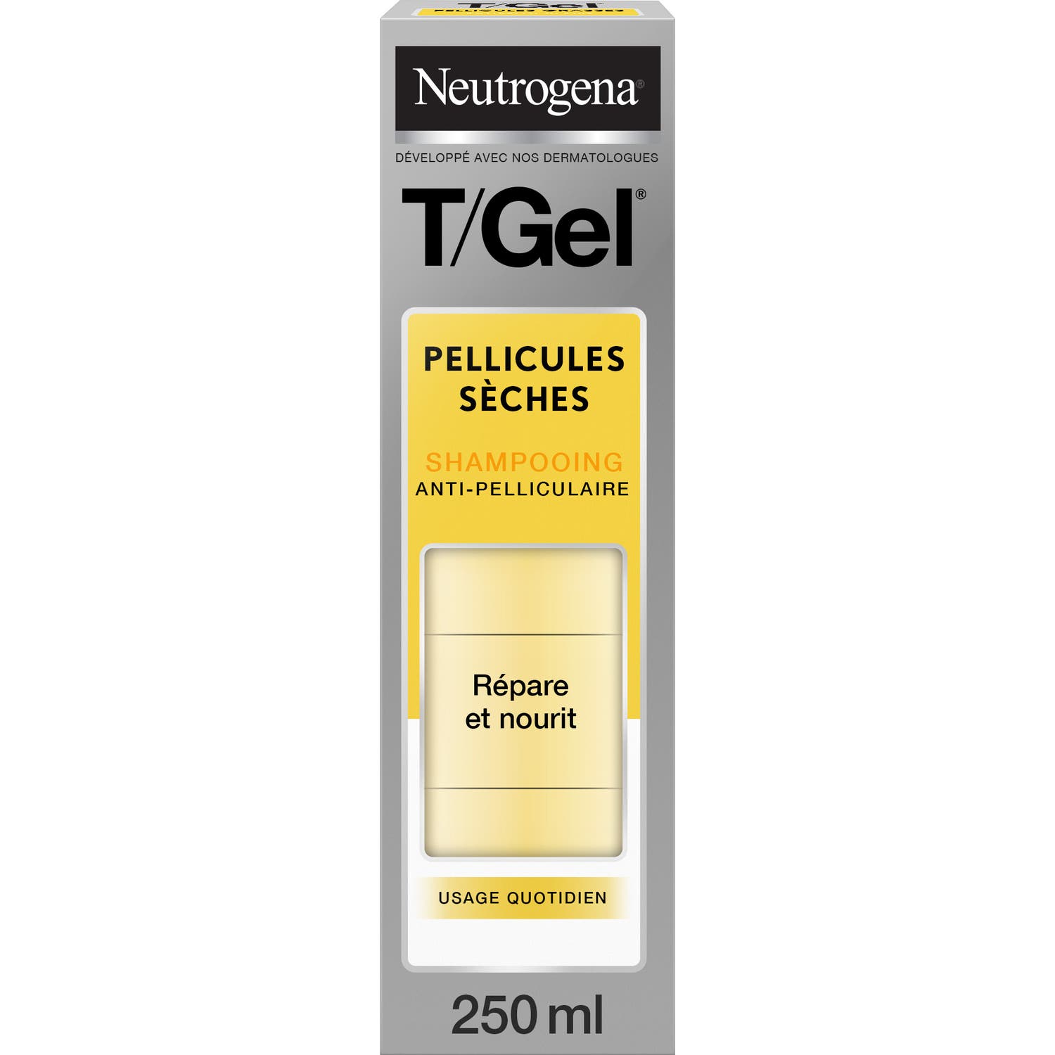 Neutrogena® T/Gel Shampoing Pellicules Sèches 250ml