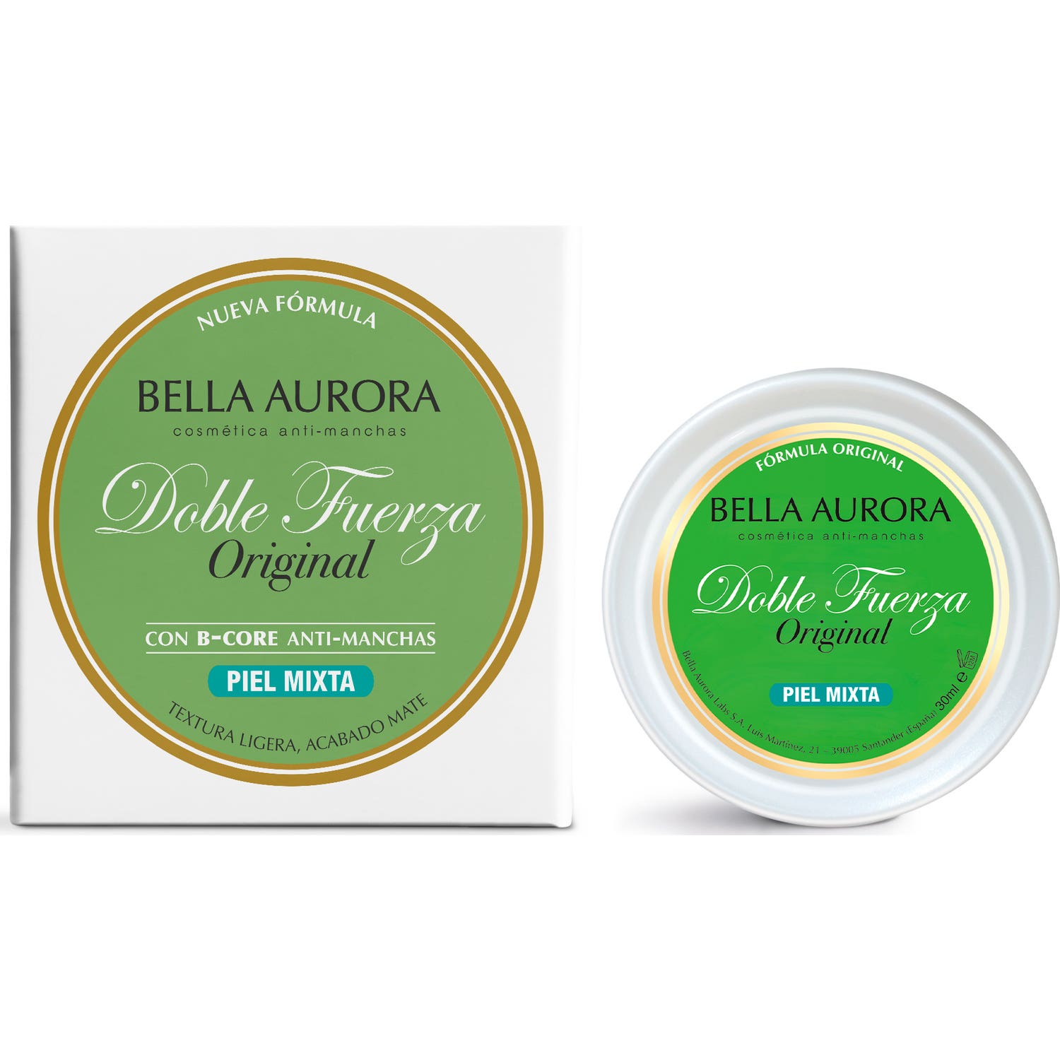 Bella Aurora Matte Double Force 30Ml