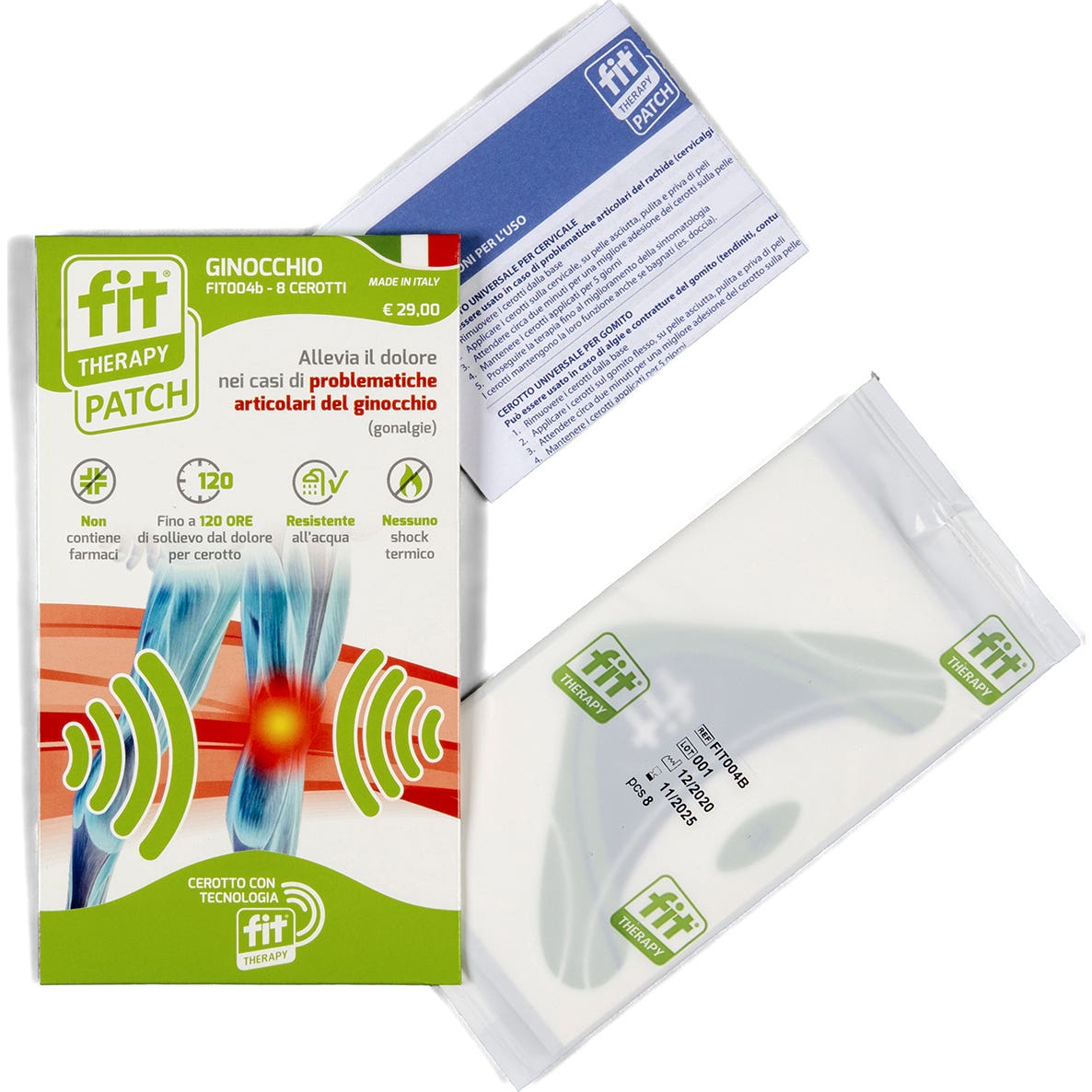 Fit Therapy Fit Patch Genou 2uts
