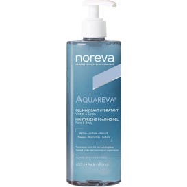 Aquareva Gel Moussant Hydratant Visage Et Corps 400Ml