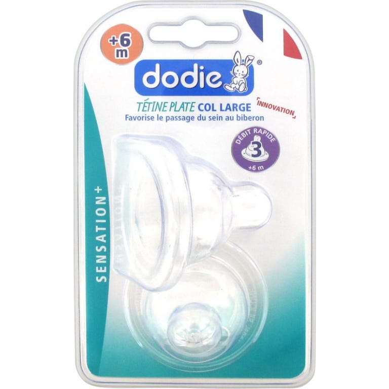 Dodie Tétine Sensation Débit 3 Plus de 6 Mois