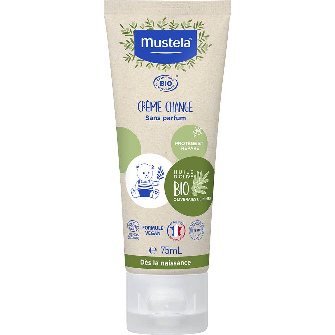 Mustela Crème Change Sans Parfum Bio 75ml