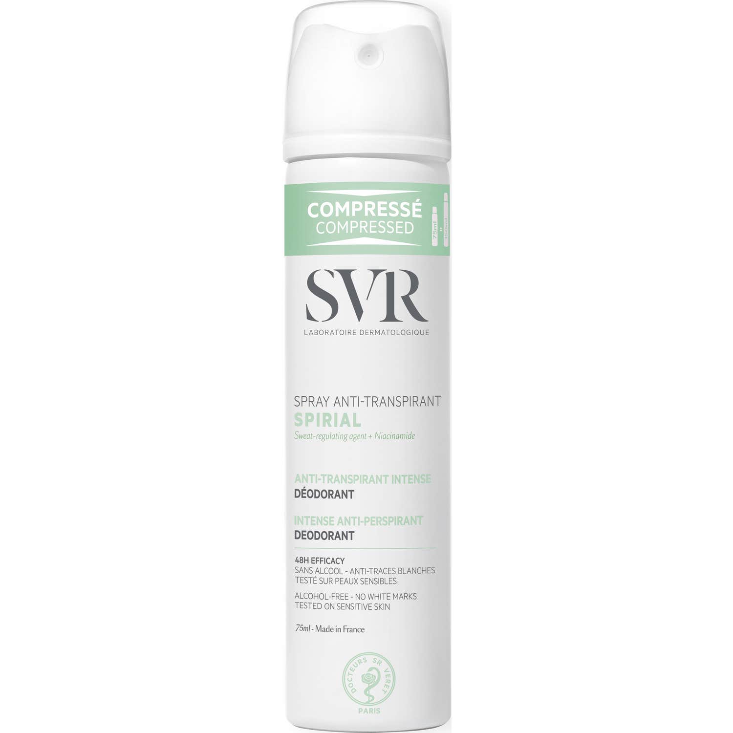 SVR Spirial Spray Anti Transpirant 48h 75ml