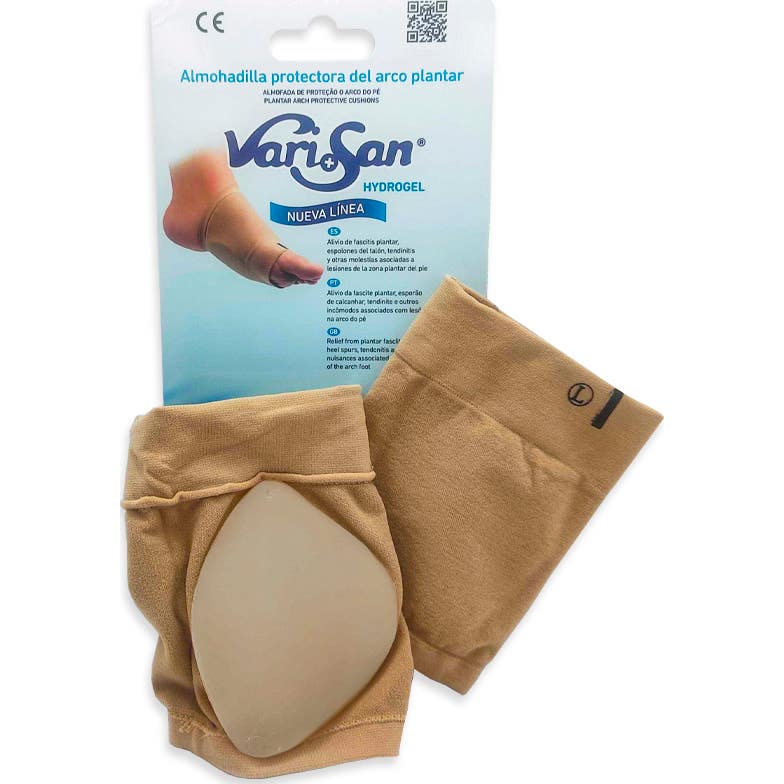 Vari+San Coussin De Protection De La Voûte Plantaire Hydrogel