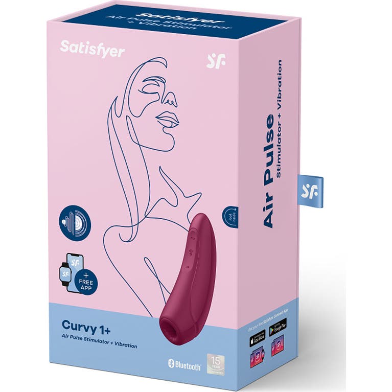 Satisfyer Curvy 1+ Red Pink 1 pièce