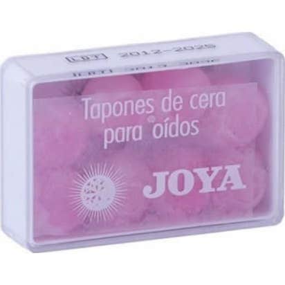 Bouchons d'oreille Jewel en cérumen avec coton 18Uds