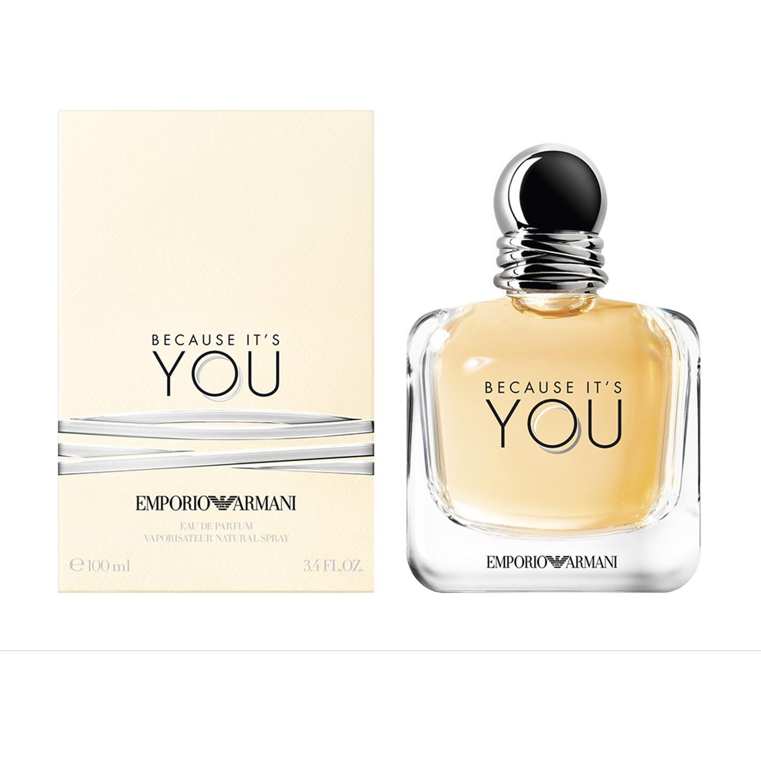 Giorgio Armani Because It's You Eau De Parfum 100ml Vapo Vapo