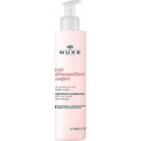Nuxe Lait Démaquillant Confort aux Pétales de Rose 200ml