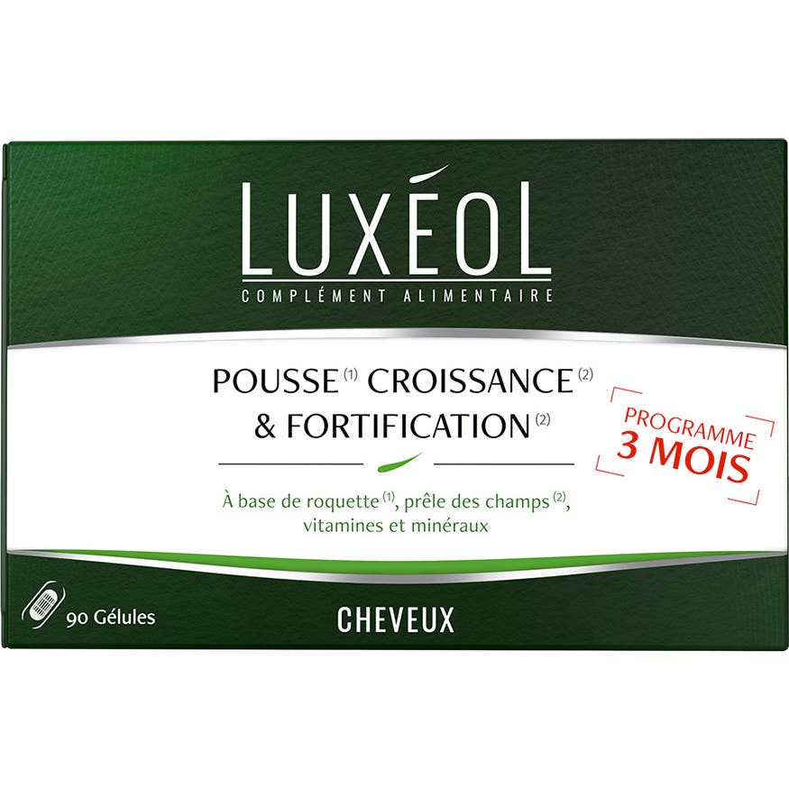 Luxéol Pousse Croissance & Fortification 90 Gélules