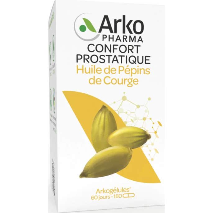 Arkopharma Arkogélules Huile Pépins de Courges 180caps