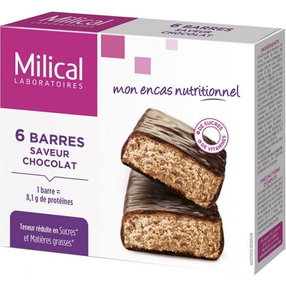 Milical Barre Hyperprotéinée Chocolat