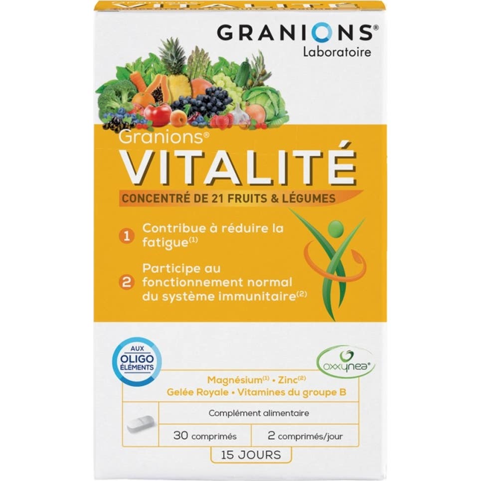 Granions Vitalité 30 comprimés