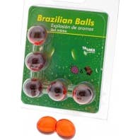 Diverty Sex Taloka Brazilian Balls Intimate Gel Strawberry & Chocolate 5uds