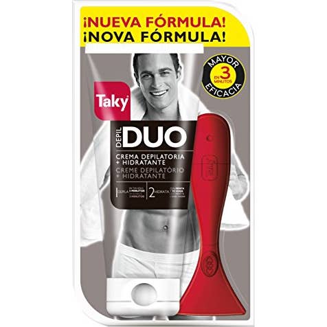 Taky Homme Duo Crème Dépilatoire Hydratante 3 Minuts 200ml