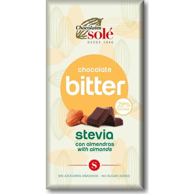 Chocolates Sole Chocolat Bitter 72% Cacao 100g