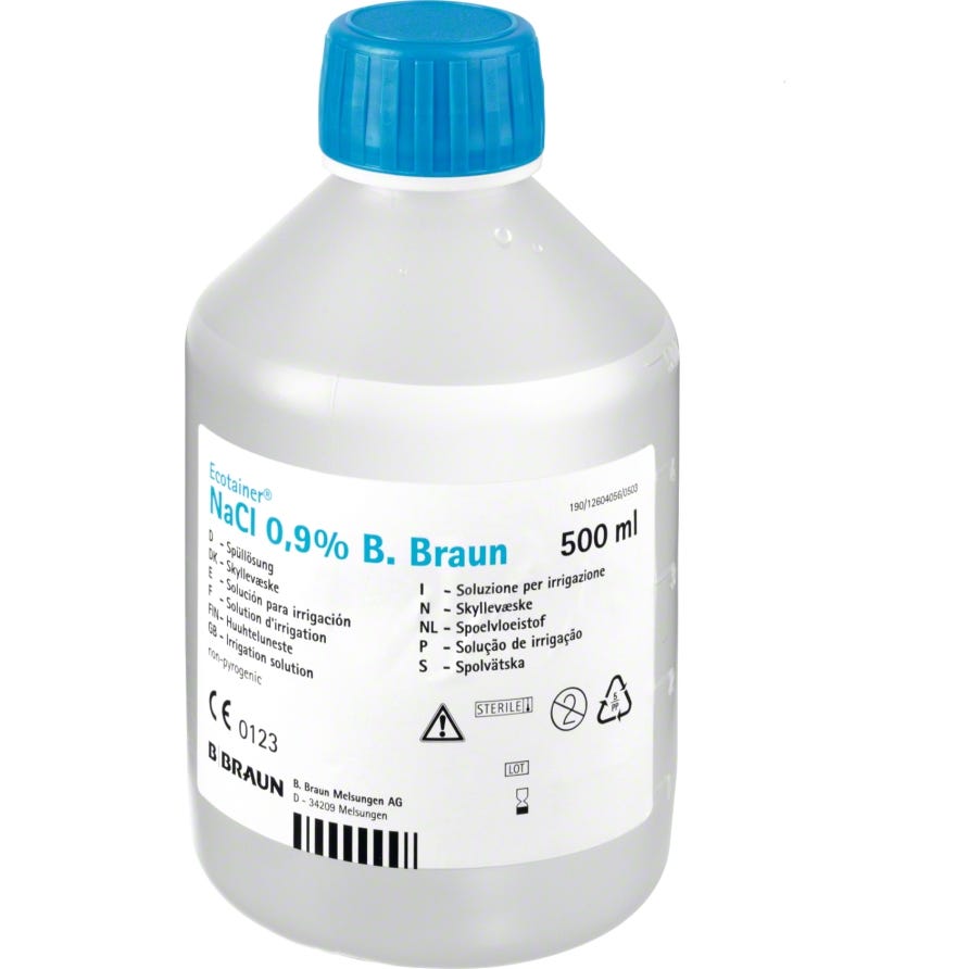B. Braun Solution D'Irrigation NaCl 0,9 % 500ml