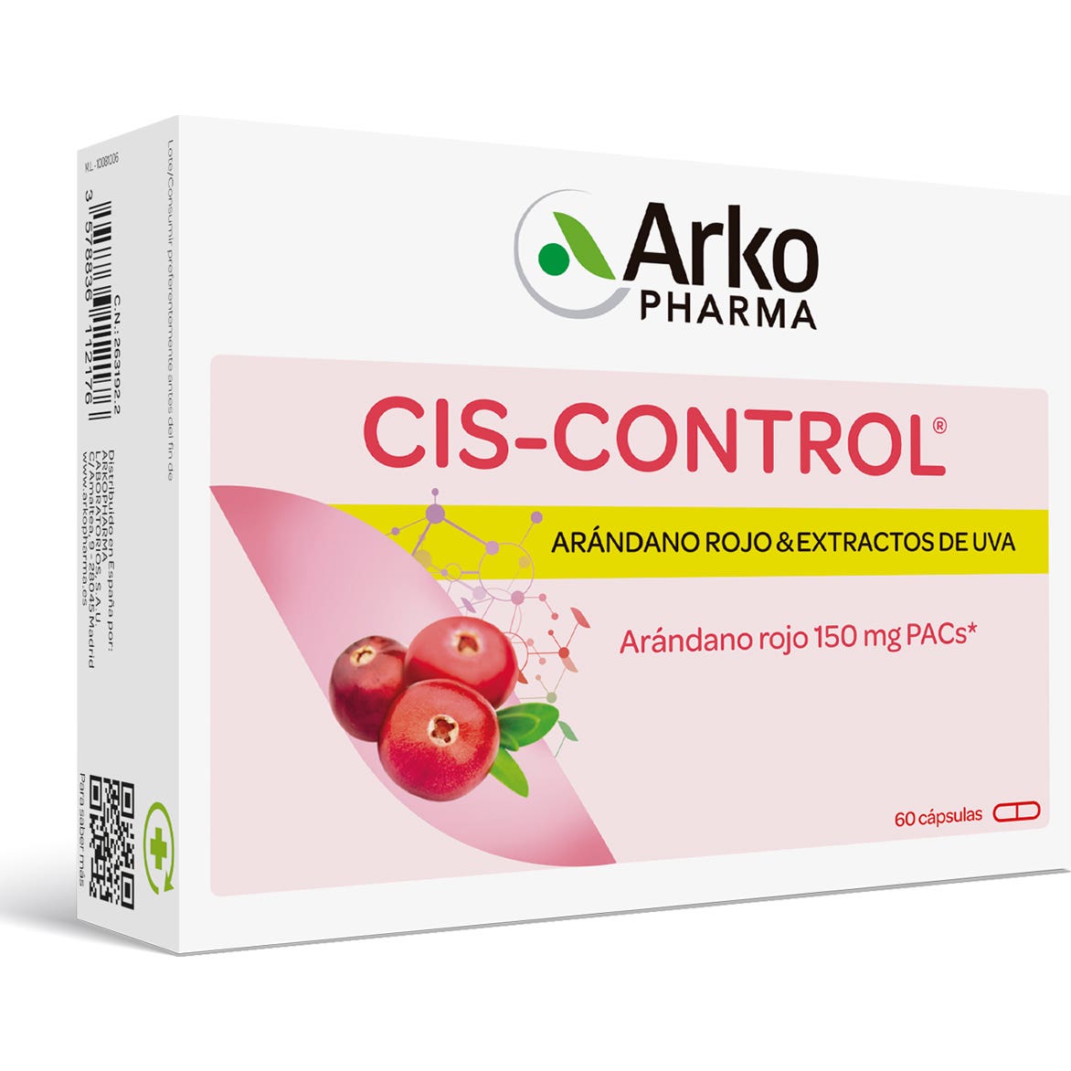 Cranberola Cis-control 60cáps 60cáps