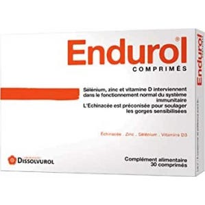 Dissolvurol Endurol Système Immunitaire 30 comprimés