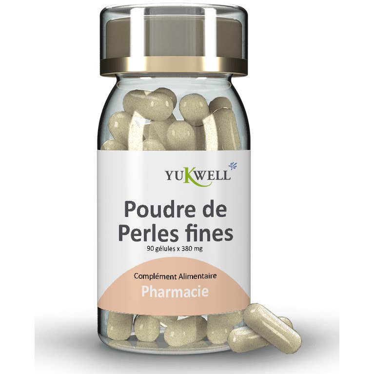 Yukwel Poudres De Perles Fines 90 Gélules