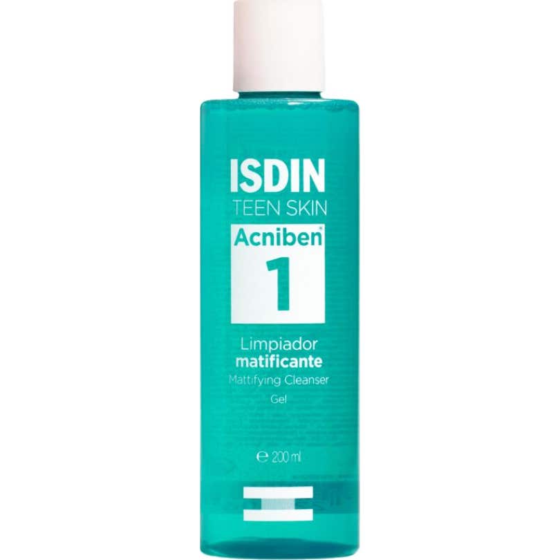 ISDIN Teen Skin Acniben Limpiador Matificante Gel 200ml