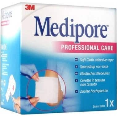 Filet Medipore pour la fixation des pansements 10m X 5cm