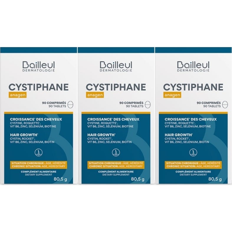 Cystiphane Pack Anagen 3x90 Comprimés