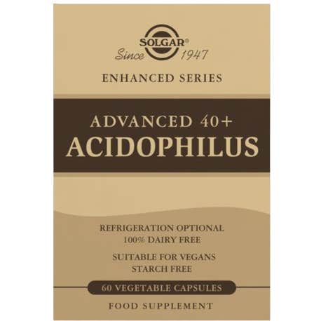 Solgar Advanced 40+ Acidophilus 60 Gélules Végétales
