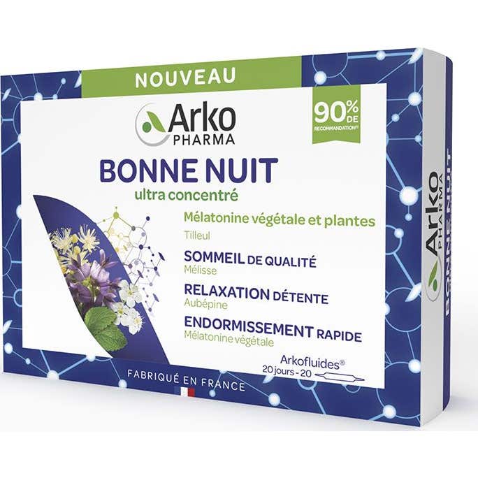 Arkopharma Arkofluides Bonne Nuit Ampoules 20x10ml