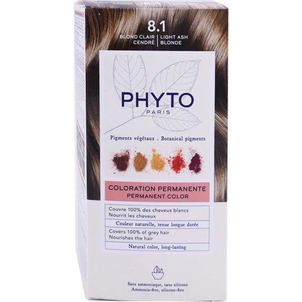 Phyto Color Kit 8.1 Blond Clair Cendré
