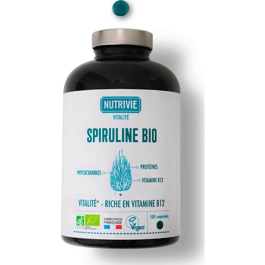 Nutrivie Spiruline Bio 500comp
