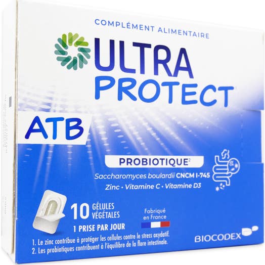 Biocodex Ultra-Protect ATB Probiotique 10 Gélules