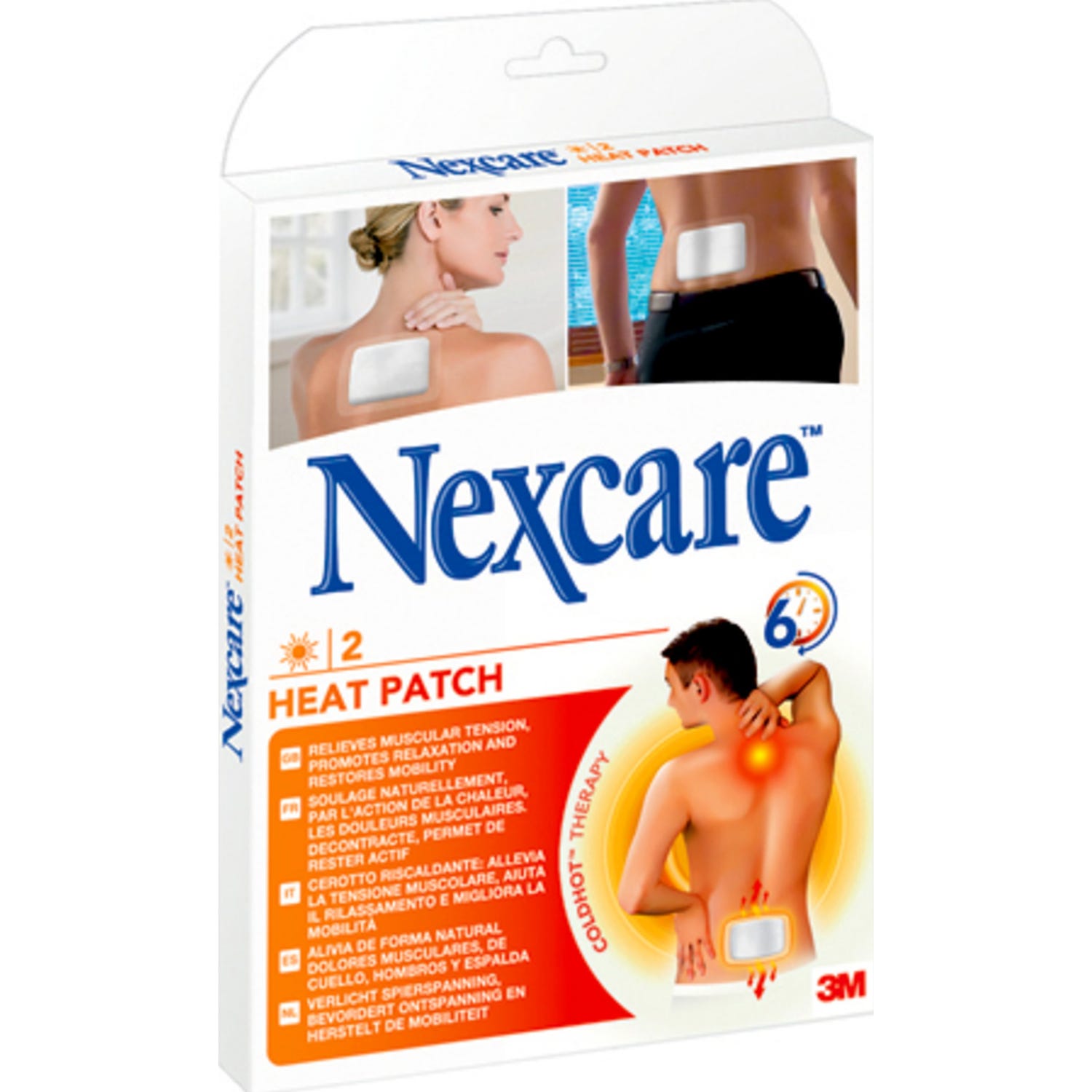 Nexcare Patchs Chauffants 2 patchs