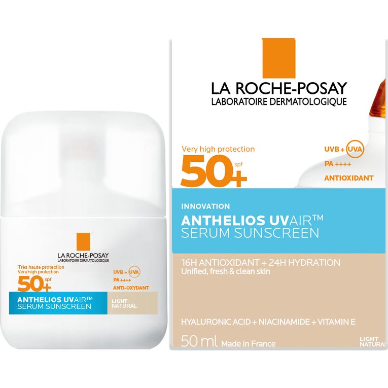La Roche Posay Anthelios UVAir Serum Sunscreen Color Light SPF50+ 50 ml
