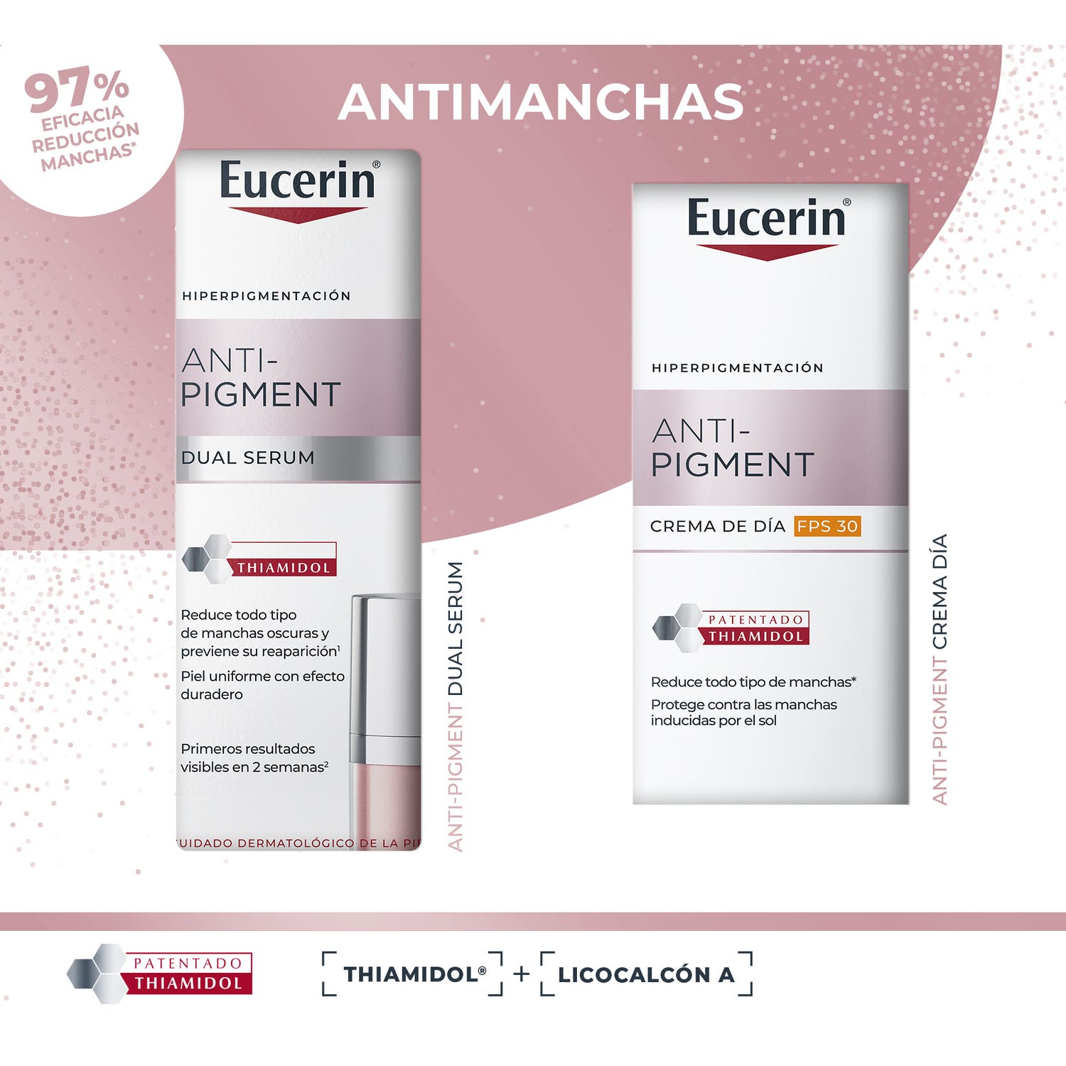 Eucerin Coffret Anti-Pigment Dual Sérum + Crème De Jour SPF30 50ml