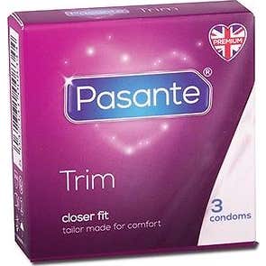 Pasante Pack Condoms Thinner Trim 3 pièces