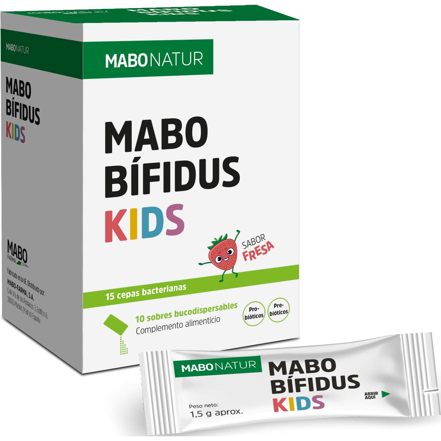 Mabonatur Mabobífidus Kids 10 sachets