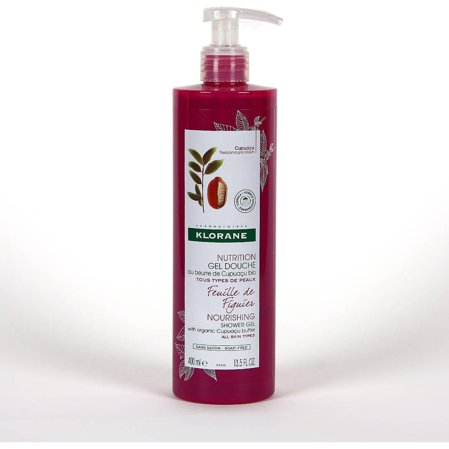 Klorane Gel Douche Feuille De Figuier Au Beurre De Cupuaçu 400ml