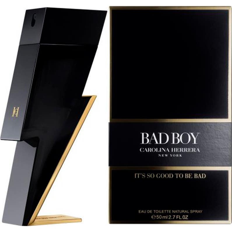 Carolina Herrera Bad Boy Eau Eau De Toilette Herrera 50Ml Vaporisateur