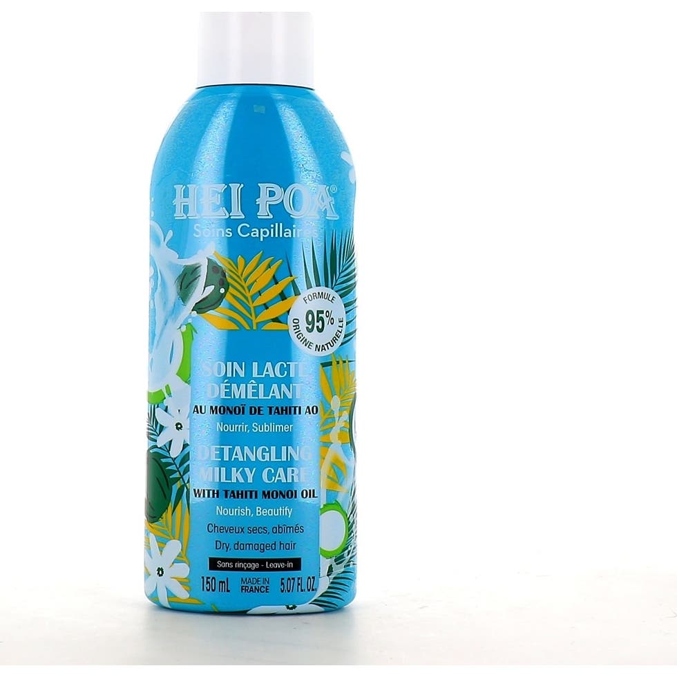 Hei Poa Soin Lacté Démêlant Monoï de Tahiti Spray 150ml
