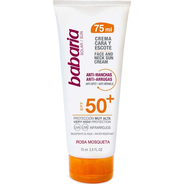 Babaria Fluide anti-taches à la Rose Musquée Spf50+ 75ml