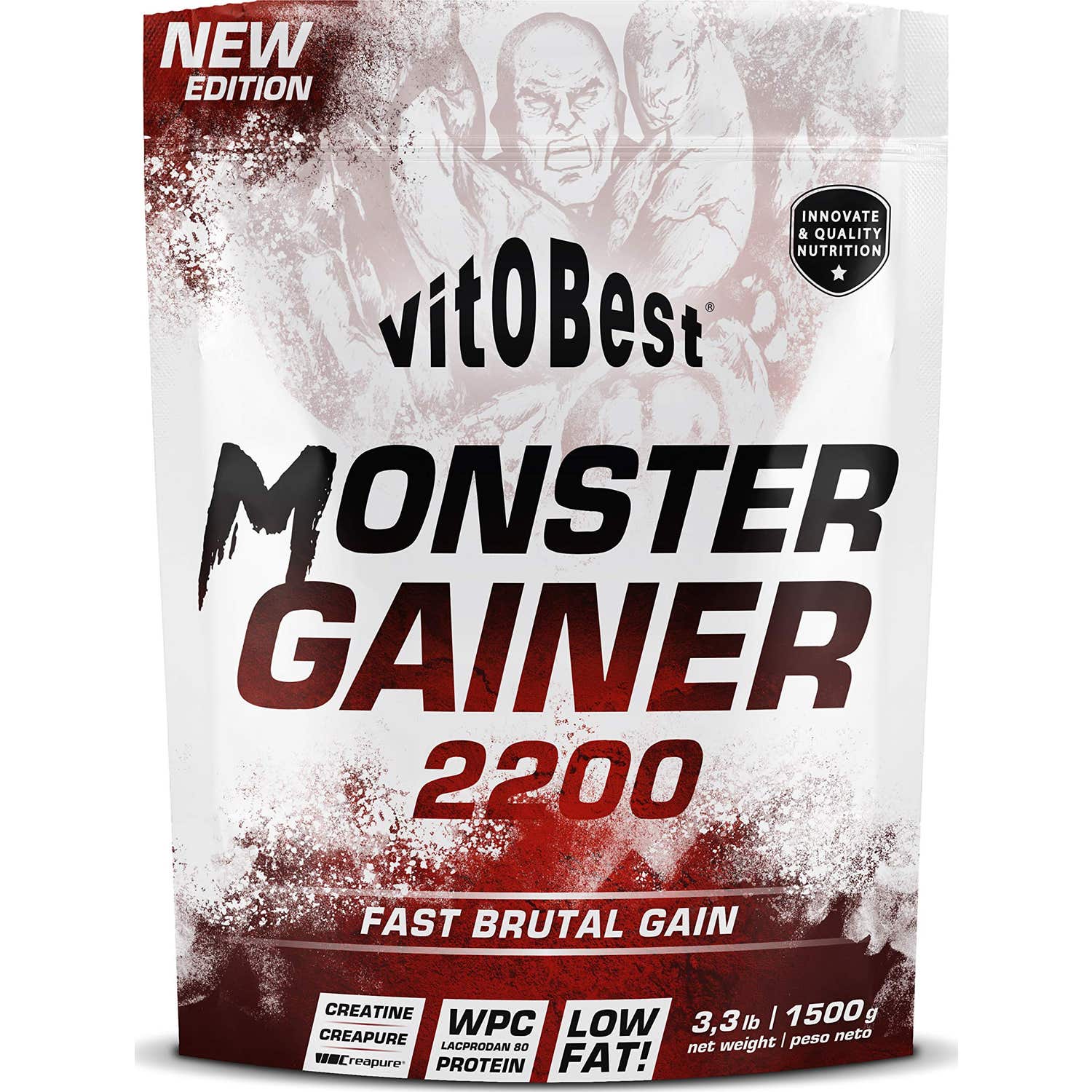 Vitobest Monster Gainer 2200 Biscuit 1,5kg
