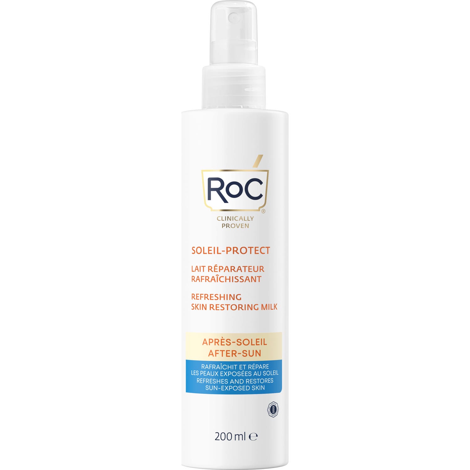 Roc Soleil Protect Lait après-soleil rafraîchissant régénérant 200ml