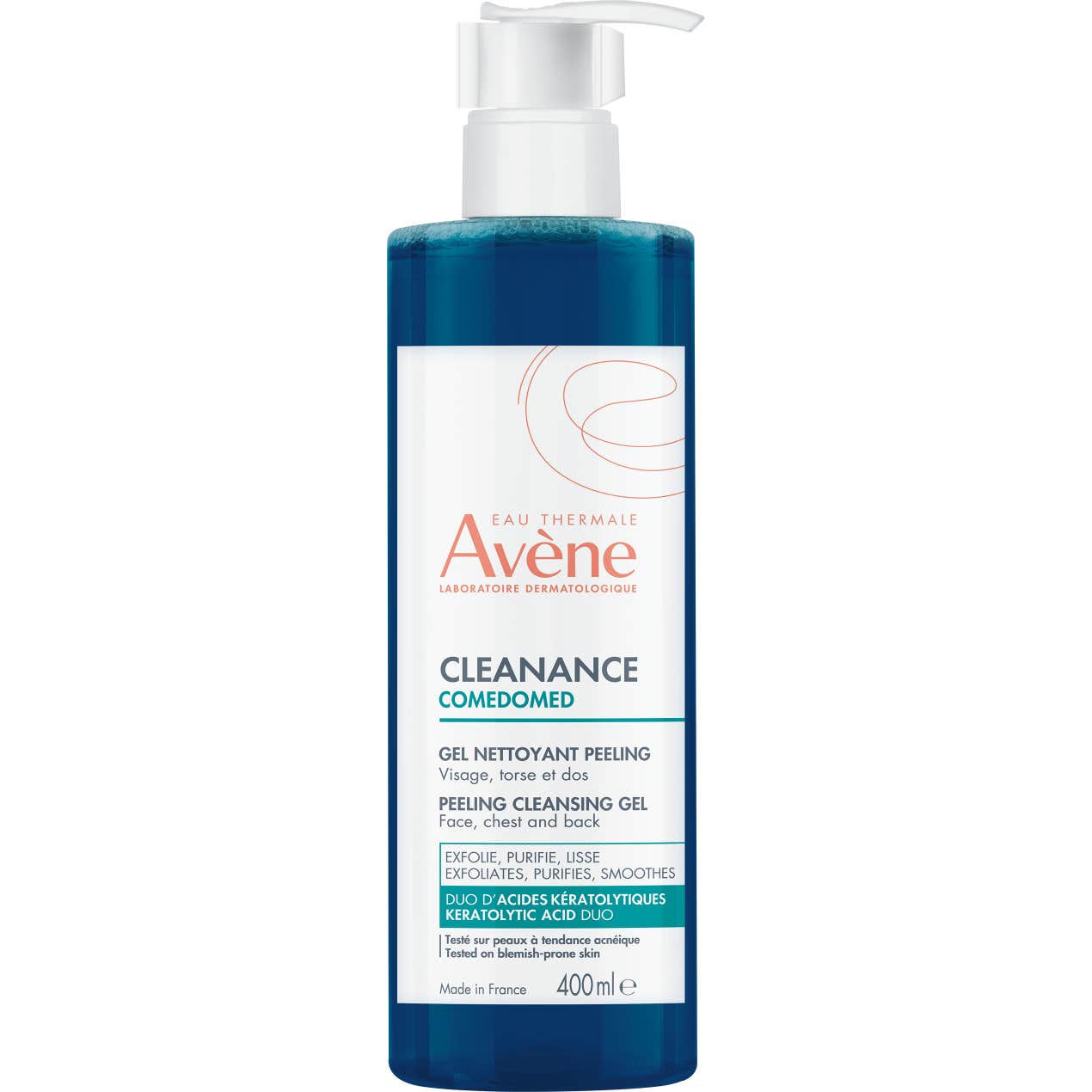 Avene Cleanance Comedomed Gel Nettoyant Peeling 400ml