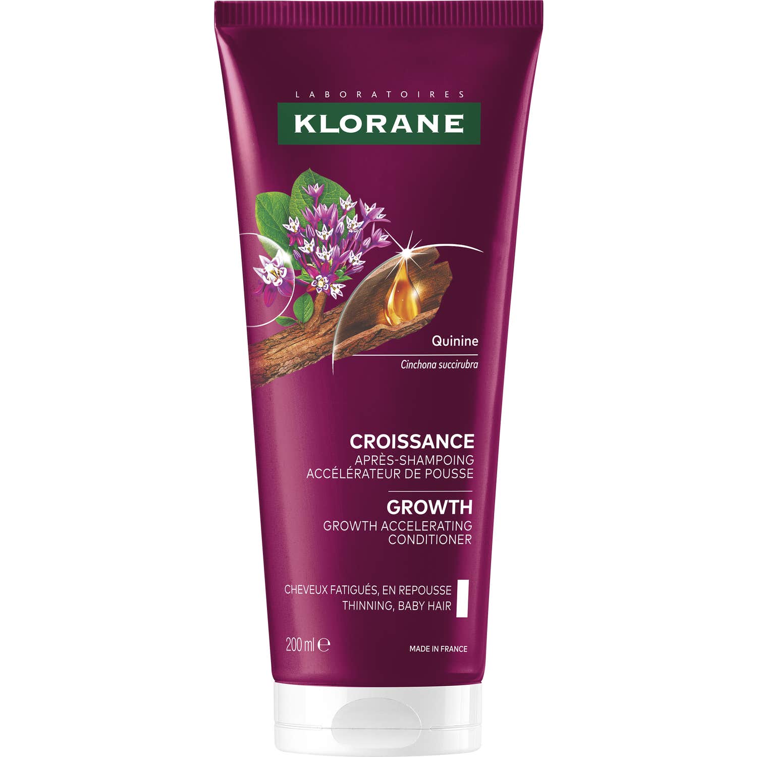 Klorane Croissance Après Shampoing Accélérateur De Pousse 200 ml